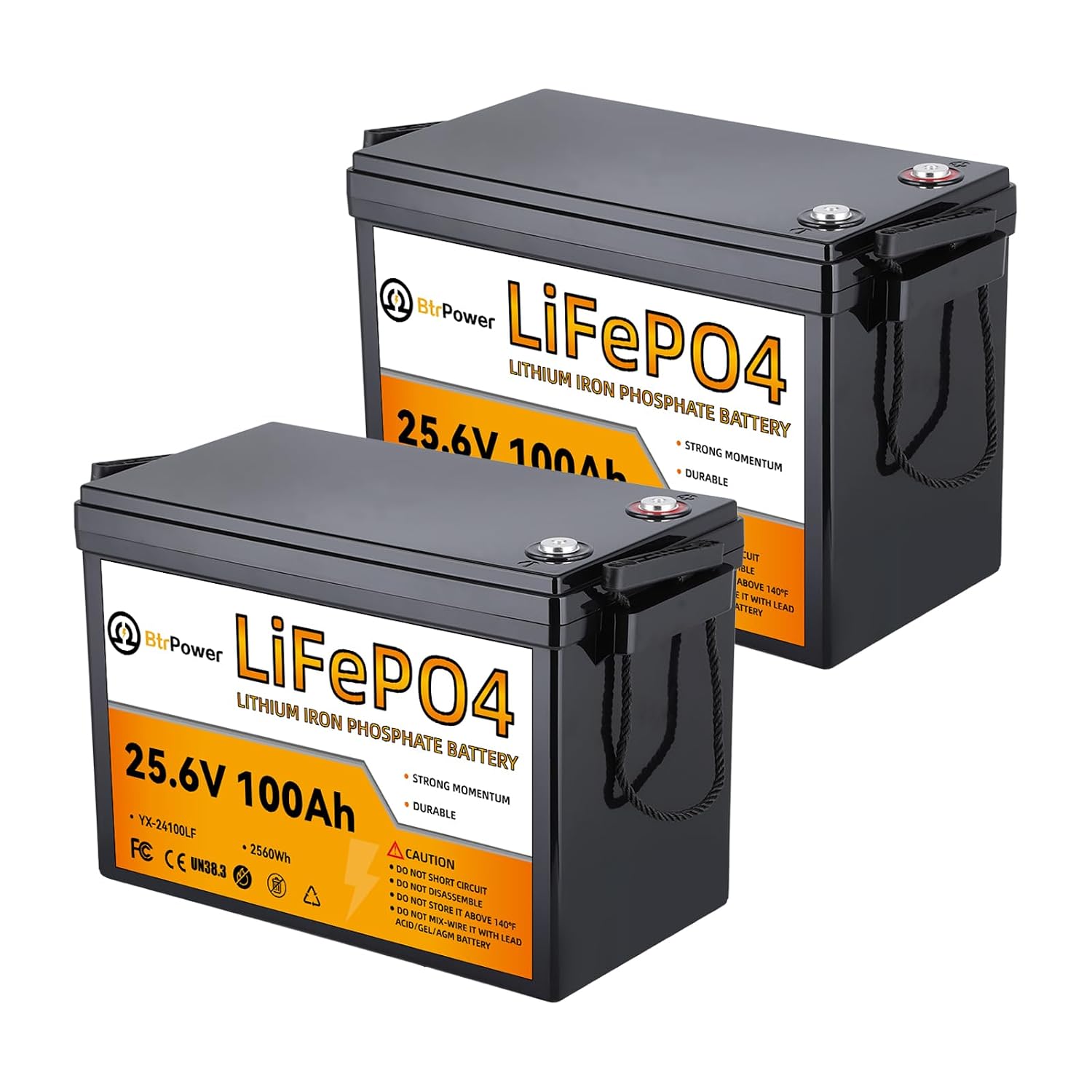 Pacote com 2 Baterias LiFePO4  - Lifepo4 Battery 24V 100Ah Trolling Motor avaliação e preço
