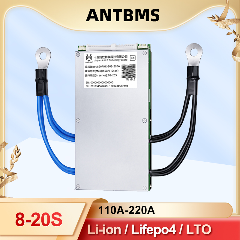 ANT Smart BMS 8S-20S com WiFi  - Smart Bms 16S 48V 200A Bluetooth avaliação e preço