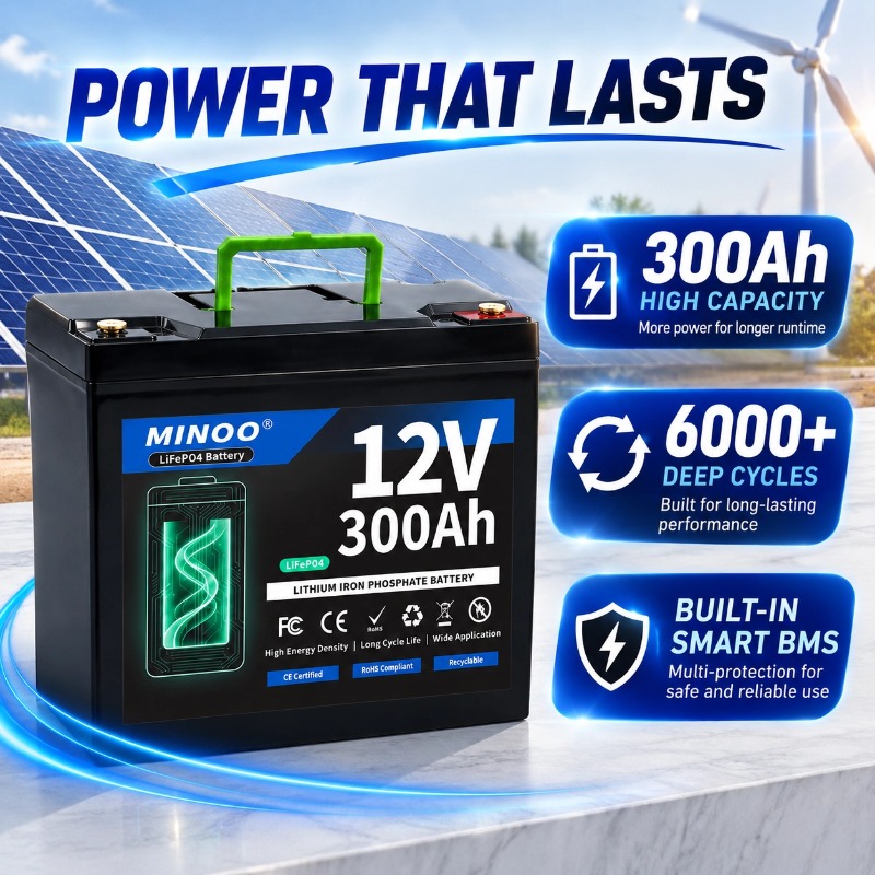 Bateria de lítio LiFePO4 de 12 - Lifepo4 12V 300Ah Deep Cycle avaliação e preço