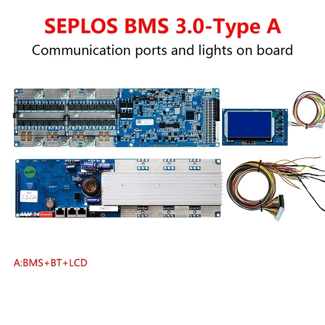 Seplos BMS 3.0 Smart BMS 100A/ - Smart Bms 16S 48V 200A Bluetooth avaliação e preço