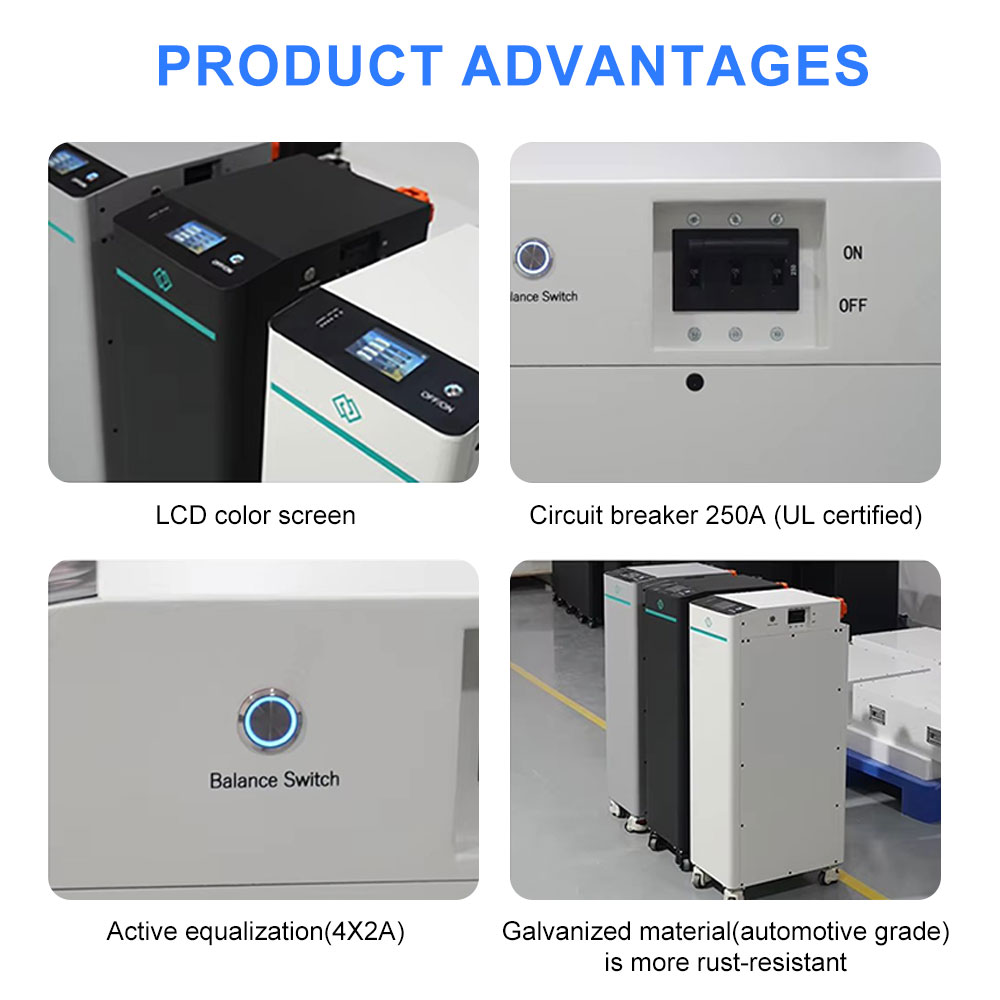 Polônia estoque 4.0 seplos lif - Lifepo4 Battery 51.2V 280Ah avaliação e preço
