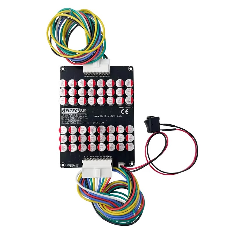 HeltecBMS 5A 12V 48V NCM/LFP/L - Battery Balancer 4S 12V Active Equalizer avaliação e preço