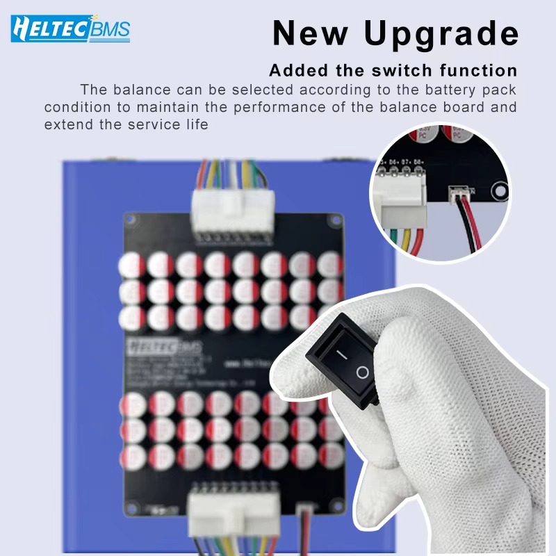 HeltecBMS 5A 12V 48V NCM/LFP/L - Battery Balancer 4S 12V Active Equalizer avaliação e preço