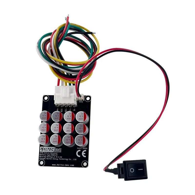 HeltecBMS 5A 12V 48V NCM/LFP/L - Battery Balancer 4S 12V Active Equalizer avaliação e preço